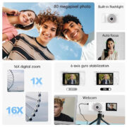 SJCAM compact φωτογραφική μηχανή ZV200, 12MP, 16x ψηφιακό zoom, μαύρη 13 SJCAM compact φωτογραφική μηχανή ZV200, 12MP, 16x ψηφιακό zoom, μαύρη 3