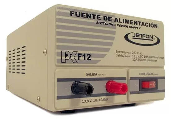 Jetfon PC-F12 Compact Σταθεροποιημένο Τροφοδοτικό Switching 13.8V 10A (12A peak) 4 Jetfon PC-F12 τροφοδοτικό switching 13.8V 10A