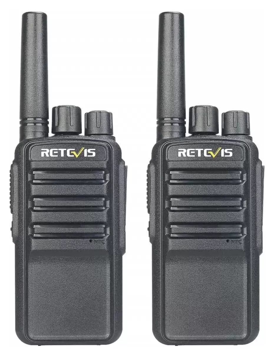 Retevis NR610 Walkie Talkie PMR446 με USB-C & AI Noise Cancelling (Σετ 2 τεμάχια)