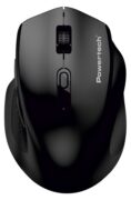 POWERTECH ασύρματο ποντίκι PT-1578, 2.4GHz & Bluetooth, έως 4000DPI, μαύρο 1