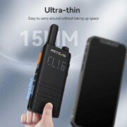 Retevis B63H PMR446 pompodektis USB-C