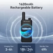 Retevis B63H Ultra Slim Ασύρματος Πομποδέκτης PMR446 με USB-C (Σετ 2 τεμάχια) 13 Retevis B63H PMR446 pompodektis USB-C
