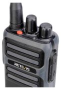 Retevis RB17 pompodektis PMR446 mpataria 4400mAh USB-C