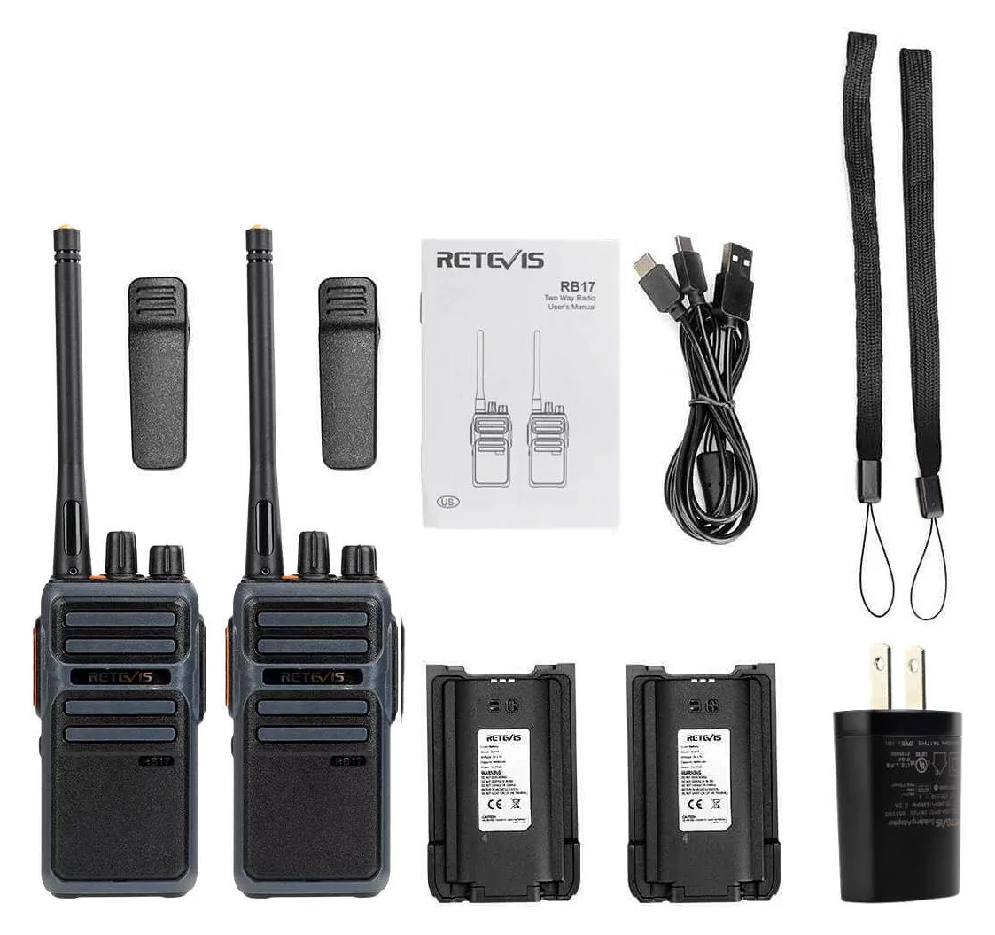 Retevis RB17 Ασύρματος Πομποδέκτης PMR446 με Μπαταρία 4400mAh και USB-C 7 Retevis RB17 pompodektis PMR446 mpataria 4400mAh USB-C