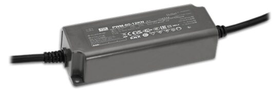 ΤΡΟΦΟΔΟΤΙΚΟ LED 60W/24VDC/2.5A PFC IP67 KNX PWM-60-24KN MEAN WELL 1
