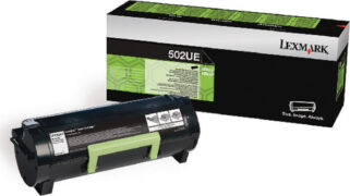 Lexmark 502UE Γνήσιο Toner Laser Εκτυπωτή Μαύρο High Yield Extra High Yield 20000 Σελίδων (50F2U0E)
