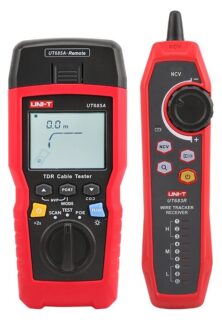 UNI-T UT685A KIT Έλεγχος Καλωδιώσεων Δικτύου και Τηλεφωνικών με Tdr και PoE