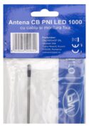 PNI LED 1000 Κεραία CB Αυτοκινήτου 80cm, με Καλώδιο 4m & Βάση Σφιγκτήρα, 300W, Φωτιζόμενο Πηνίο 35 PNI LED 1000 κεραία CB αυτοκινήτου 80 cm