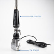 PNI LED 1000 Κεραία CB Αυτοκινήτου 80cm, με Καλώδιο 4m & Βάση Σφιγκτήρα, 300W, Φωτιζόμενο Πηνίο 34 PNI LED 1000 κεραία CB αυτοκινήτου 80 cm