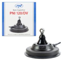 PNI 120/DV μαγνητική βάση κεραίας 125mm με καλώδιο 4m και βύσμα PL259