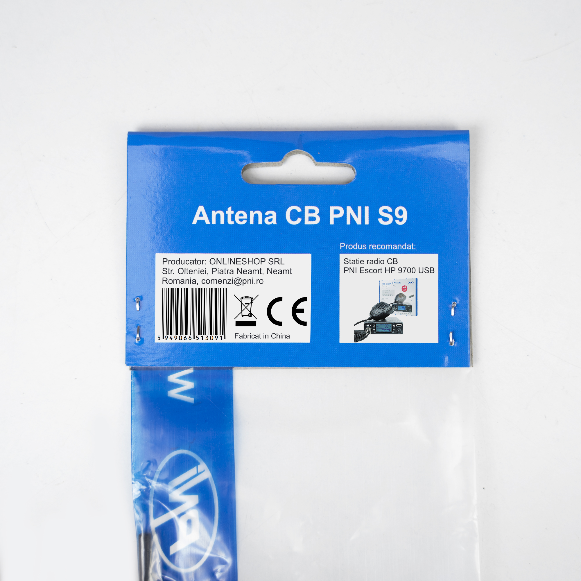 PNI S9 Κεραία CB Αυτοκινήτου 120cm, Χωρίς Καλώδιο & Βάση, 600W, Σύνδεση DV με Βίδα Πεταλούδας 11 PNI S9 κεραία CB 120cm με βίδα πεταλούδας σύνδεση DV