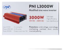 PNI L3000W inverter 12V σε 230V 3000W τροποποιημένου ημιτόνου