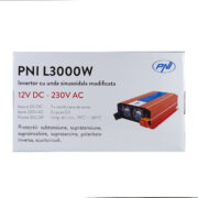 PNI L3000W inverter 12V σε 230V 3000W τροποποιημένου ημιτόνου