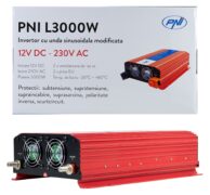 PNI L3000W inverter 12V σε 230V 3000W τροποποιημένου ημιτόνου