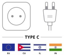 GOOBAY μπαλαντέζα προέκταση ρεύματος 50510, Europlug, 2x 0.75mm², 5m, μαύρη 3