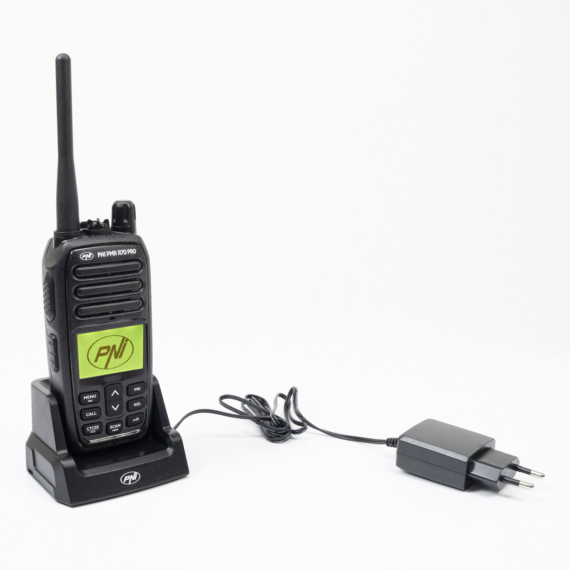 PNI PMR R70 PRO Επαγγελματικός Φορητός Πομποδέκτης PMR446 0.5W IP67, 16 Κανάλια, Μπαταρία 1800mAh (1 τμχ) 14 PNI PMR R70 PRO φορητός πομποδέκτης PMR446 IP67 με μπαταρία 1800mAh