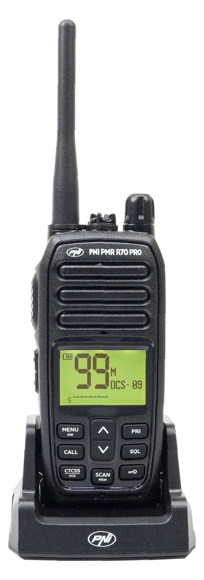 PNI PMR R70 PRO Επαγγελματικός Φορητός Πομποδέκτης PMR446 0.5W IP67, 16 Κανάλια, Μπαταρία 1800mAh (1 τμχ) 8 PNI PMR R70 PRO φορητός πομποδέκτης PMR446 IP67 με μπαταρία 1800mAh