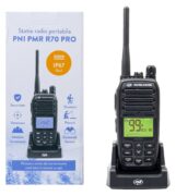 PNI PMR R70 PRO Επαγγελματικός Φορητός Πομποδέκτης PMR446 0.5W IP67, 16 Κανάλια, Μπαταρία 1800mAh (1 τμχ) 37 PNI PMR R70 PRO φορητός πομποδέκτης PMR446 IP67 με μπαταρία 1800mAh