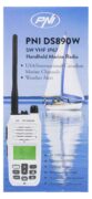 PNI DS890W φορητός ναυτικός πομποδέκτης VHF Marine 5W IP67 λευκός
