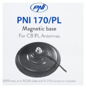 PNI 170/PL μαγνητική βάση κεραίας 170mm με καλώδιο 4m και βύσμα PL259