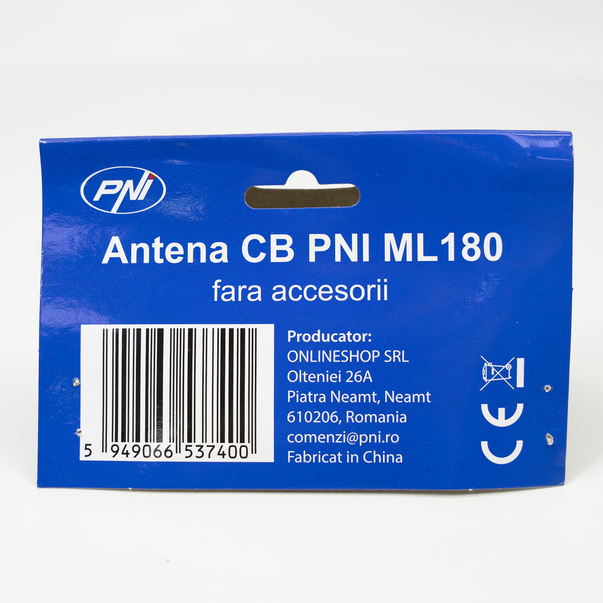 PNI ML180 Κεραία CB Αυτοκινήτου 194cm, Χωρίς Καλώδιο & Βάση, 1000W, PL ø16mm 6 PNI ML180 κεραία CB αυτοκινήτου 194 cm 26-30 MHz 1000W