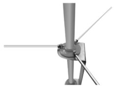 PNI DBA27 κεραία βάσεως CB 620cm 25-30 MHz με 5 στοιχεία