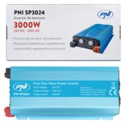 PNI SP3024 inverter 24V σε 230V 3000W καθαρού ημιτονοειδούς κύματος
