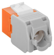 GOOBAY Keystone module RJ45 CAT 6A 90690, UTP, πορτοκαλί 3