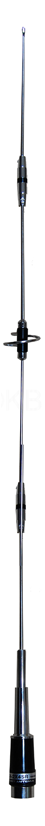 Κεραία αυτοκινήτου Comet CA-2X4SR VHF/UHF 144/430 MHz με βύσμα PL-259 και μηχανισμό ανάκλισης