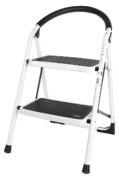 DELI σκάλα σιδήρου DL509012 με 2 σκαλοπάτια, 46cm, 150kg