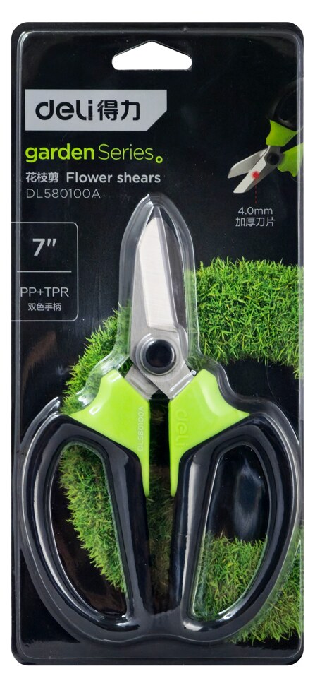 DELI ψαλίδι κλαδέματος DL580100A με μέγιστη διάμετρο κοπής 4mm, 165mm 5 DELI ψαλίδι κλαδέματος DL580100A με μέγιστη διάμετρο κοπής 4mm, 165mm - Image 3