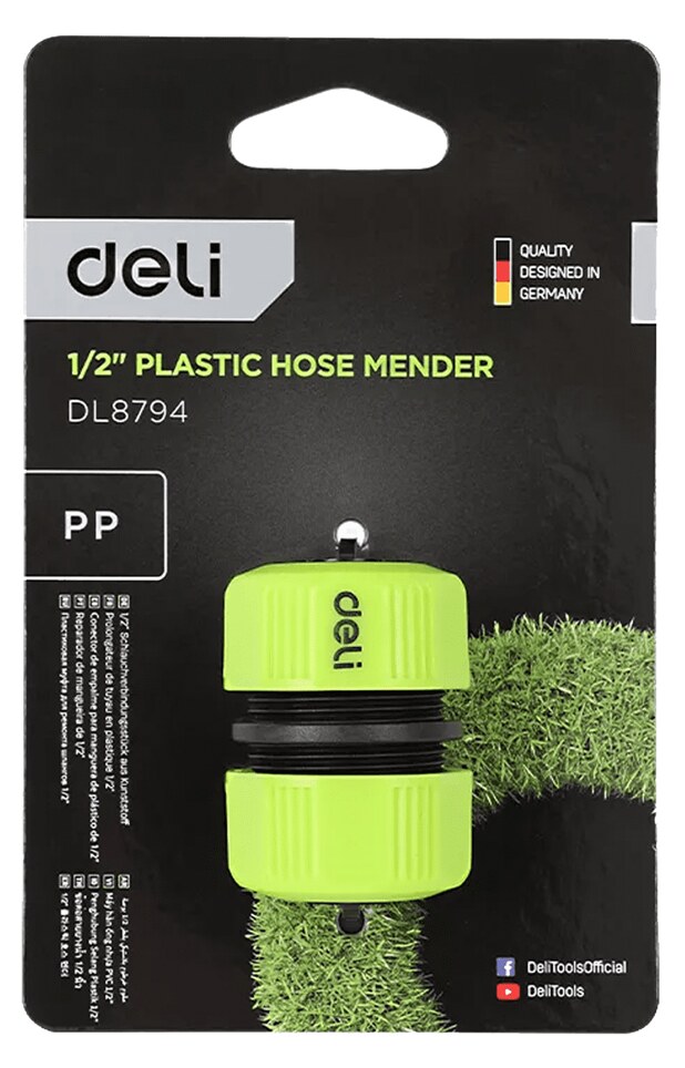 DELI σύνδεσμος ένωσης λάστιχων DL8794, 1/2", πράσινος 6 DELI σύνδεσμος ένωσης λάστιχων DL8794, 1/2", πράσινος - Image 4