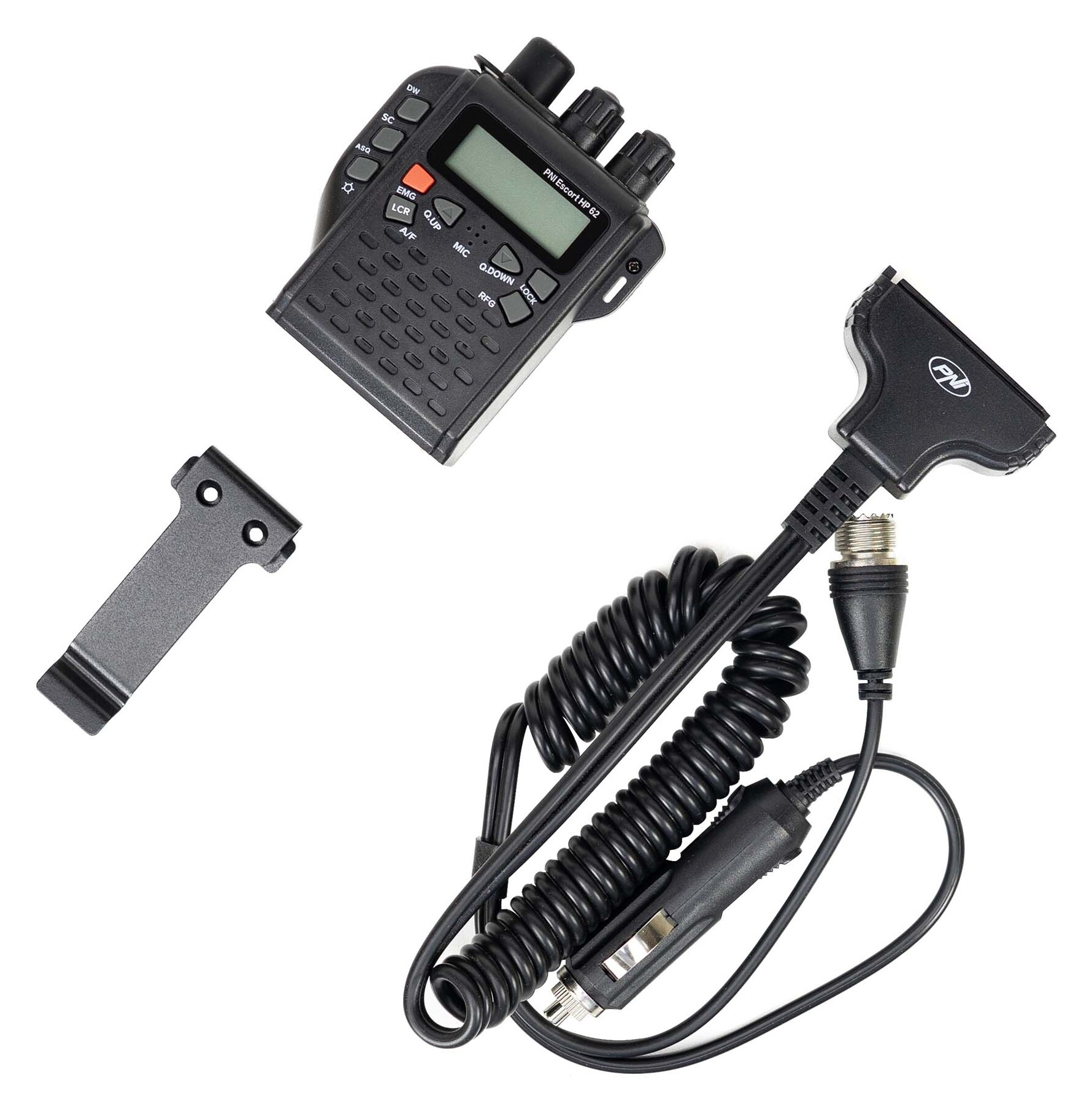 PNI Escort HP 62 CB Αυτοκινήτου Multi-Standard 4W AM/FM, RF Gain 9 Επιπέδων, Βασική Έκδοση 11 PNI Escort HP 62 CB multi-standard 4W AM/FM με RF Gain 9 επιπέδων