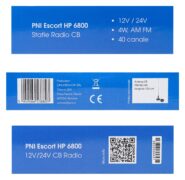 PNI Escort HP 6800 CB Αυτοκινήτου Multi-Standard 4W AM/FM, 12V/24V, ASQ, MP3 Player USB 17 PNI Escort HP 6800 CB αυτοκινήτου 4W AM/FM 12V/24V με ASQ και MP3 player USB