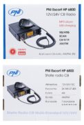 PNI Escort HP 6800 CB Αυτοκινήτου Multi-Standard 4W AM/FM, 12V/24V, ASQ, MP3 Player USB 20 PNI Escort HP 6800 CB αυτοκινήτου 4W AM/FM 12V/24V με ASQ και MP3 player USB