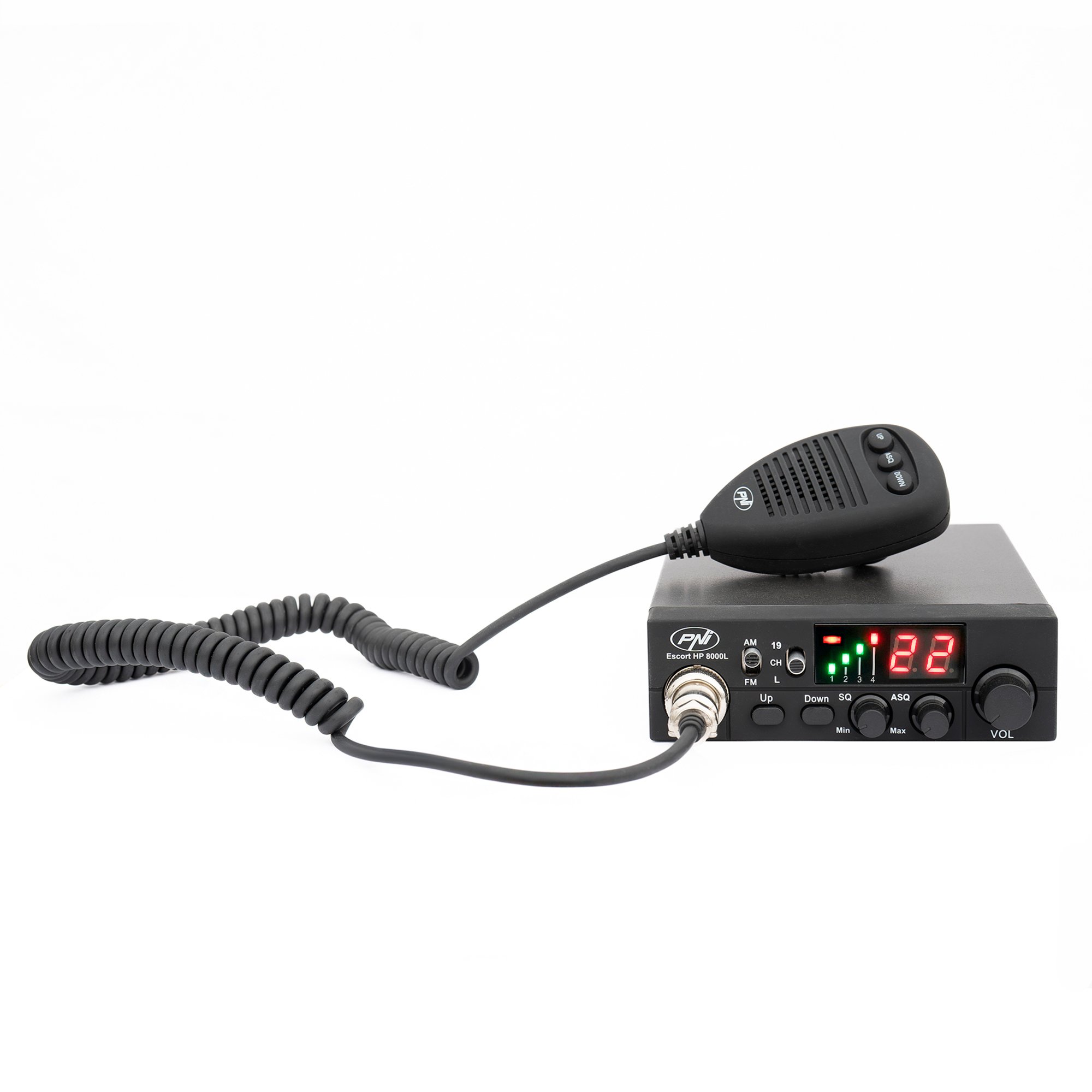 PNI Escort HP 8000L CB Αυτοκινήτου 4W AM/FM, 12V, Ρυθμιζόμενο ASQ, Κλείδωμα Πλήκτρων 6 PNI Escort HP 8000L πομποδέκτης CB αυτοκινήτου 4W AM/FM με ρυθμιζόμενο ASQ