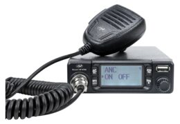 PNI Escort HP 9700 USB CB αυτοκινήτου 4W AM/FM με ANC και θύρα USB