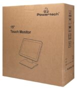 POWERTECH οθόνη αφής PT-1632, LCD, 15" 1024x768p, HDMI/VGA, VESA 75x75mm, μαύρη 4