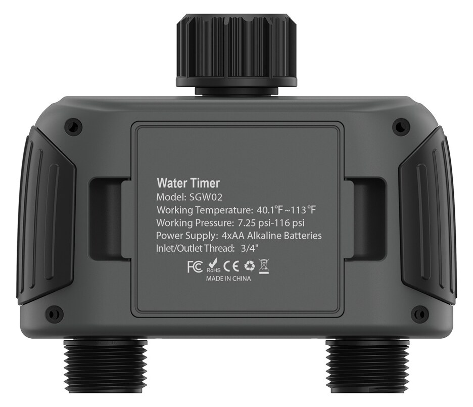 INHOCON smart προγραμματιστής ποτίσματος SGW02 2 θέσεων, Bluetooth, IP55 9 INHOCON smart προγραμματιστής ποτίσματος SGW02 2 θέσεων, Bluetooth, IP55 - Image 7