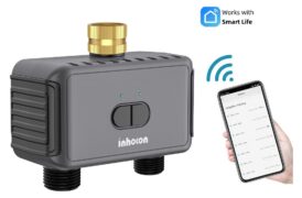 INHOCON smart προγραμματιστής ποτίσματος SGW08W, 2 θέσεων, WiFi, IP55 2