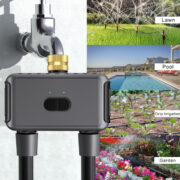 INHOCON smart προγραμματιστής ποτίσματος SGW08W, 2 θέσεων, WiFi, IP55 3
