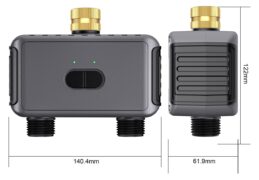 INHOCON smart προγραμματιστής ποτίσματος SGW08W, 2 θέσεων, WiFi, IP55 8