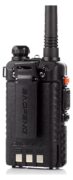 Baofeng UV-5R φορητός πομποδέκτης VHF/UHF dual band 5W σε μαύρο χρώμα