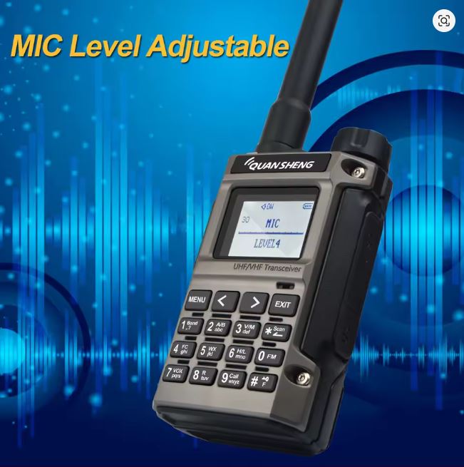 Quansheng UV-K1 Mini Kong Φορητός Πομποδέκτης VHF/UHF 5W, 50-600MHz, Type-C, Airband, NOAA, 200 Κανάλια 16 Quansheng UV-K1 Mini Kong φορητός πομποδέκτης VHF UHF 5W λειτουργίες
