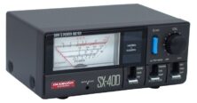 Diamond® Antenna SX-400 γέφυρα στασίμων και βατόμετρο 140-525 MHz με κονέκτορες PL