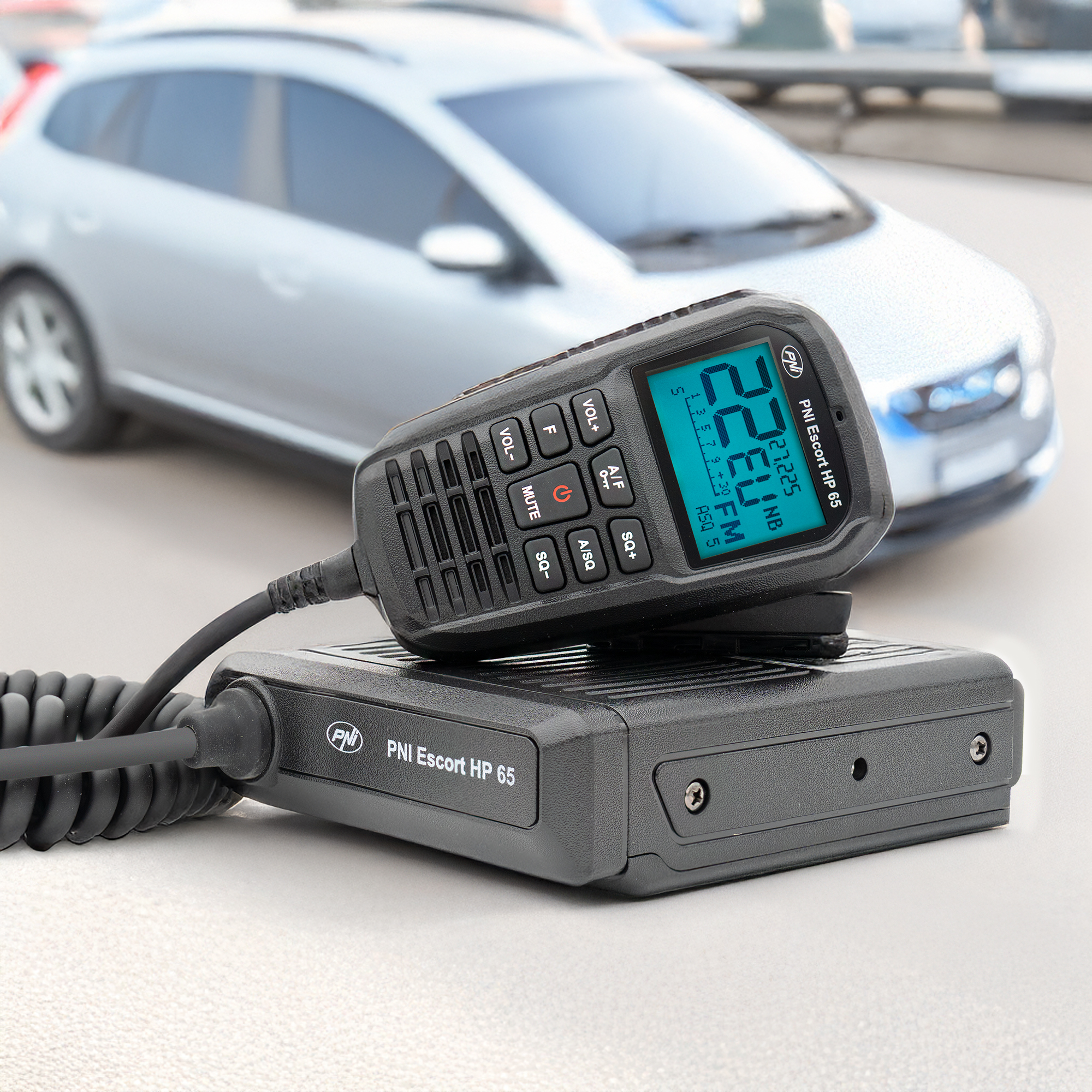 PNI Escort HP 65 ASQ CB Αυτοκινήτου Multi-Standard 4W AM/FM, 12V/24V, Noise Blanker, Χειριστήρια στο Μικρόφωνο 9 PNI Escort HP 65 ASQ CB αυτοκινήτου multi-standard 4W AM/FM με χειριστήρια στο μικρόφωνο
