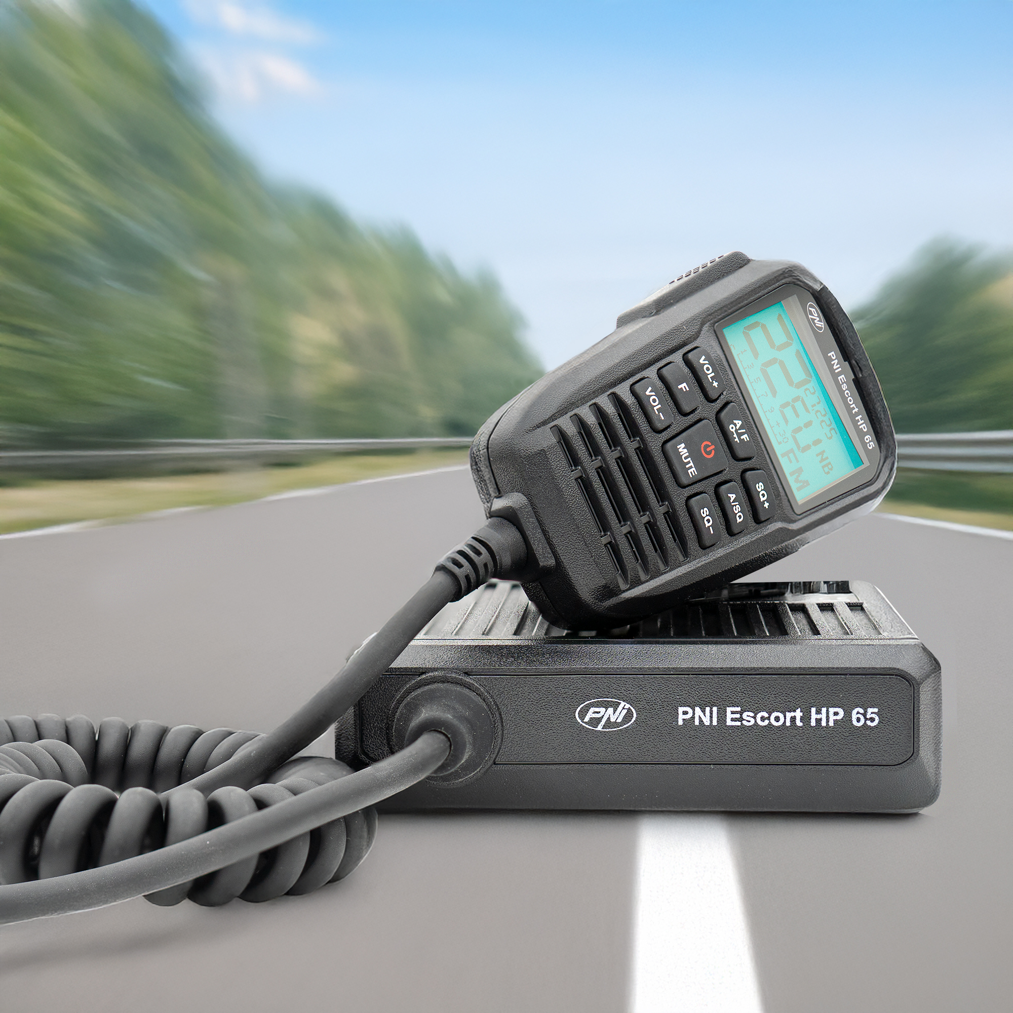 PNI Escort HP 65 ASQ CB Αυτοκινήτου Multi-Standard 4W AM/FM, 12V/24V, Noise Blanker, Χειριστήρια στο Μικρόφωνο 10 PNI Escort HP 65 ASQ CB αυτοκινήτου multi-standard 4W AM/FM με χειριστήρια στο μικρόφωνο