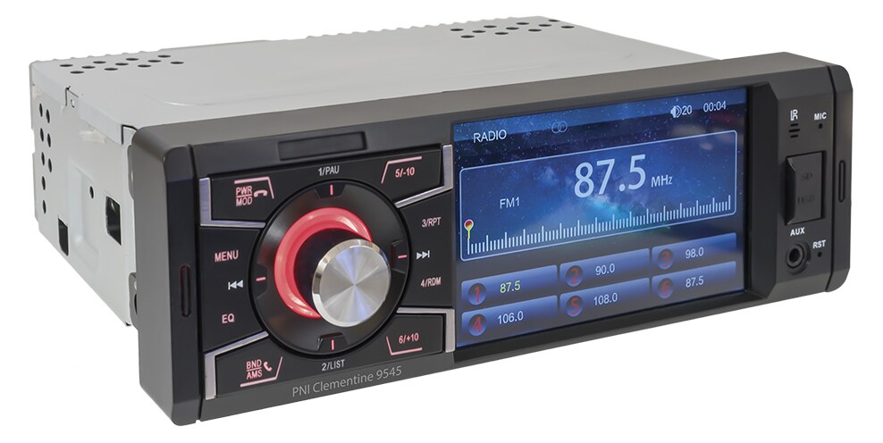 PNI Clementine 9545 MP5 Player Αυτοκινήτου 1DIN με Οθόνη 4", Bluetooth, FM, USB / SD, 4x50W, Είσοδο Κάμερας 5 PNI Clementine 9545 MP5 player αυτοκινήτου 1DIN με οθόνη 4 ιντσών