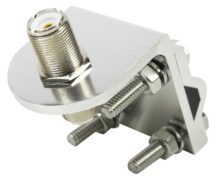 PNI SPA150 βάση κεραίας inox για καθρέπτη ή μεταλλική μπάρα