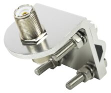 PNI SPA150 βάση κεραίας inox για καθρέπτη ή μεταλλική μπάρα